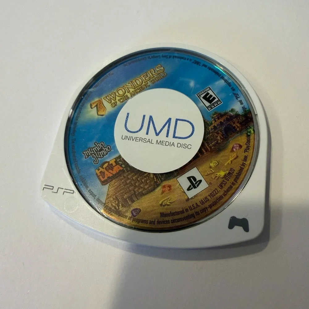 7 Wonders of the Ancient World Sony PSP UMD Game ULUS-10227 Disc Only